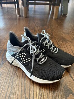 Women’s New Balance Black and Gray Athletic Running Shoes